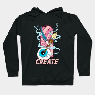 Surreal Artists Creative Creator Art Hoodie